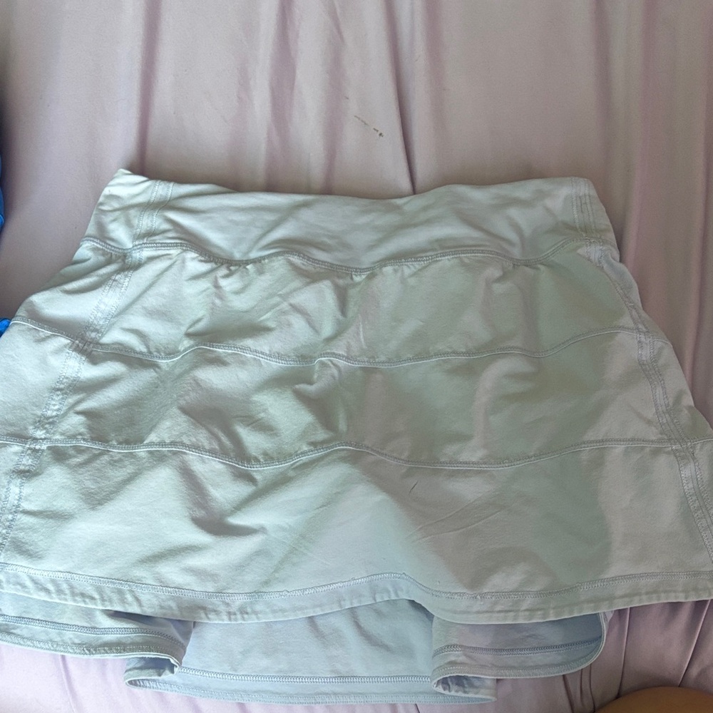 Light Blue Athletic Skirt